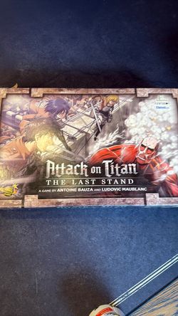 Attack on titan: the last stand board game