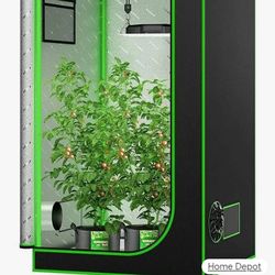 Mylar Hydroponic Grow Tent with Light ,Hood ,And Ballast 