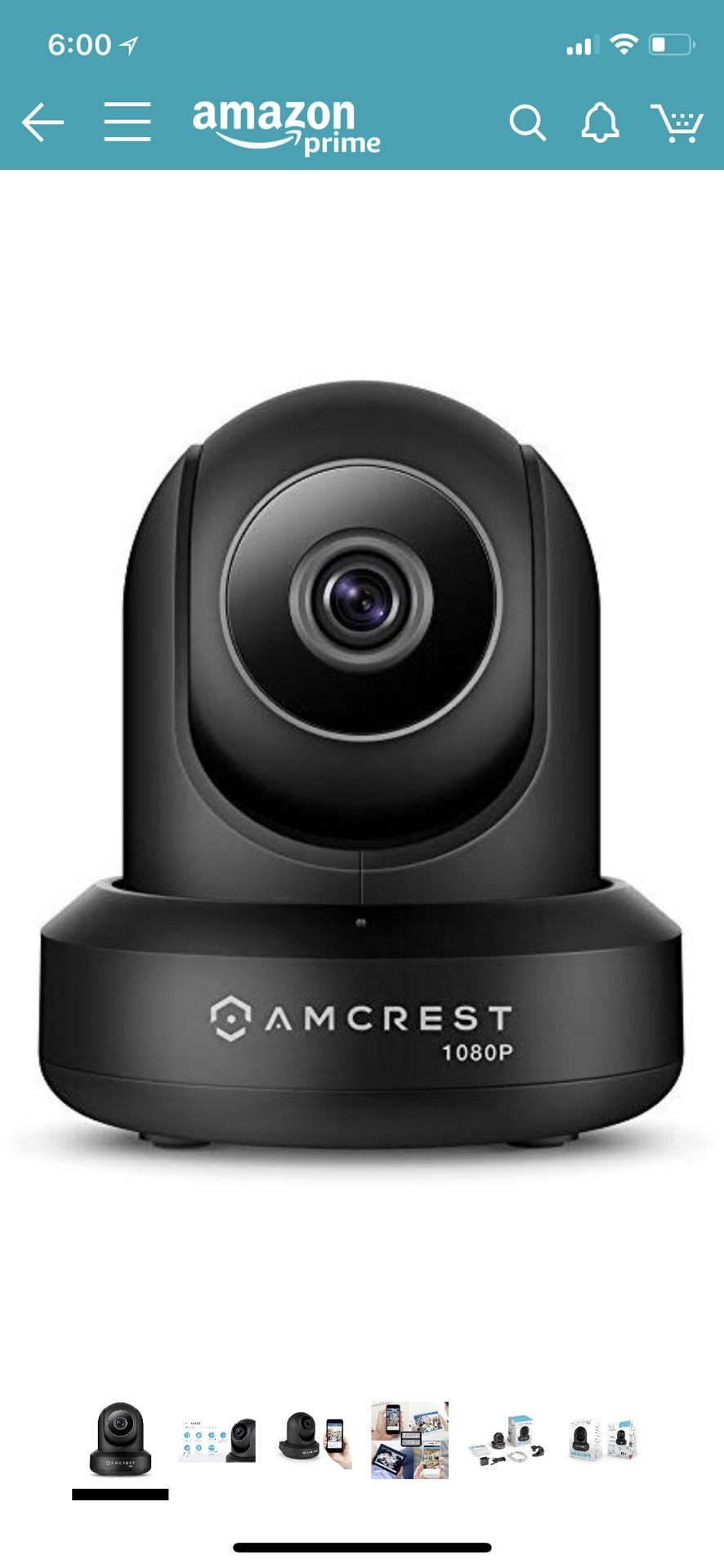 Amcrest ProHD WiFi IP Security Camera