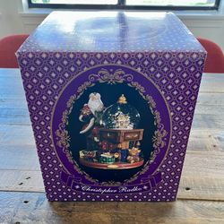 Christopher Radko Santa Toy Shop Snow Globe 2018 