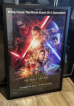 Star Wars The Force Awakens Poster