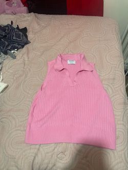 Pink Old Navy knitted shirt