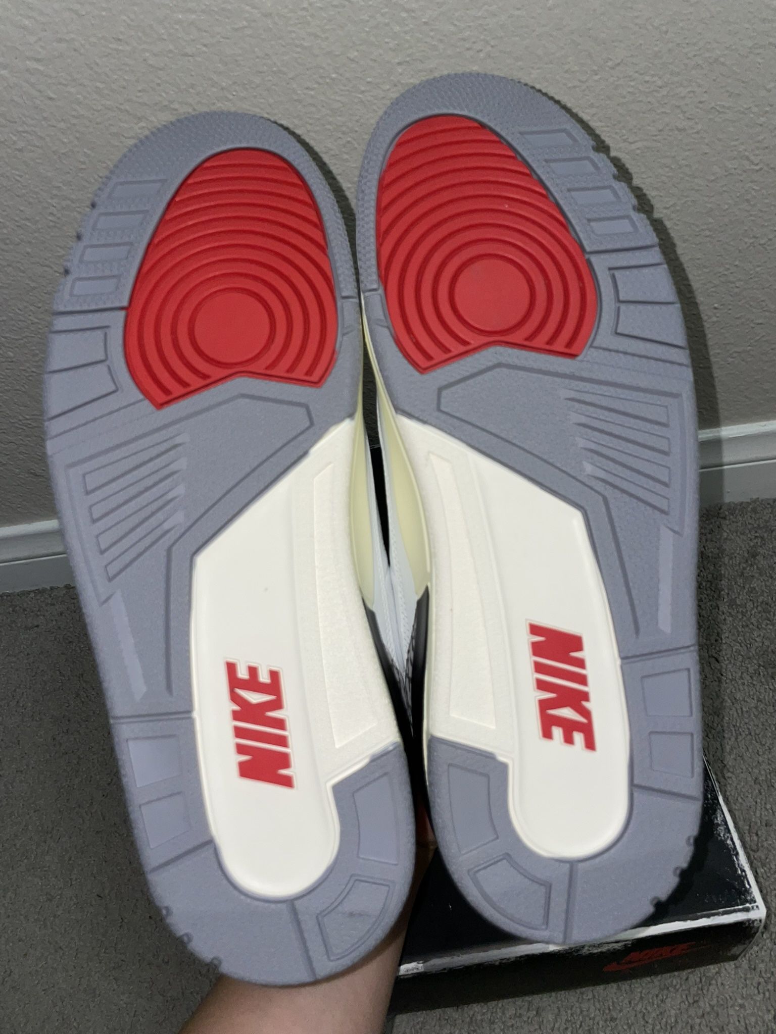 Jordan 3 Retro White Cement Reimagined Size 9.5 , 11 , 12 New