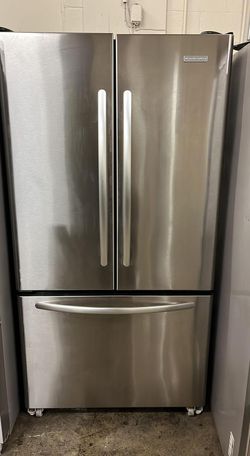 KitchenAid 3-Door Stainless Refrigerator Fridge