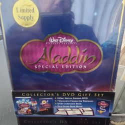 Aladdin Special Edition DVD Collectors DVD Gift Set 