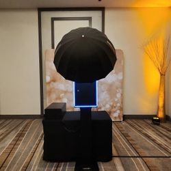 BLACK PHOTO BOOTH FOR SALE