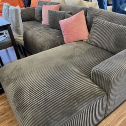 Gray Sectional 