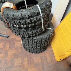 Set Of Quad Tires