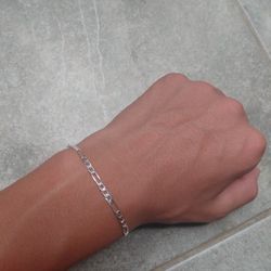 8 INCH Sterling Silver Bracelet 