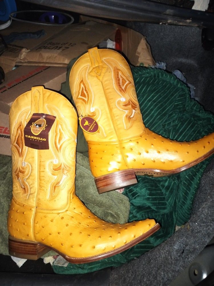 Carillo Ostrich Boots