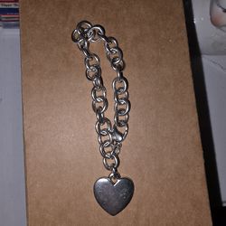 James Avery Retired heart bracelet