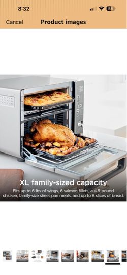 Ninja double stack countertop oven 12-in-1