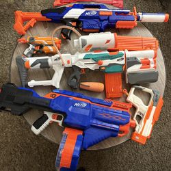 Nerf Gun Lot