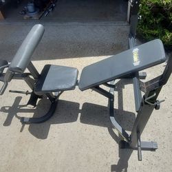 Body Champ Weight Bench and Weights