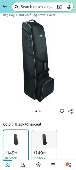 BagBoy T-700 Wheeled Travel Cover 