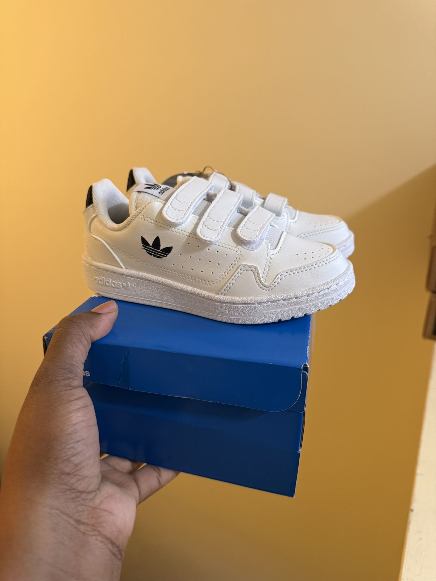 Size 12 kids Adidas sneakers