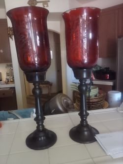 Vase candle holder