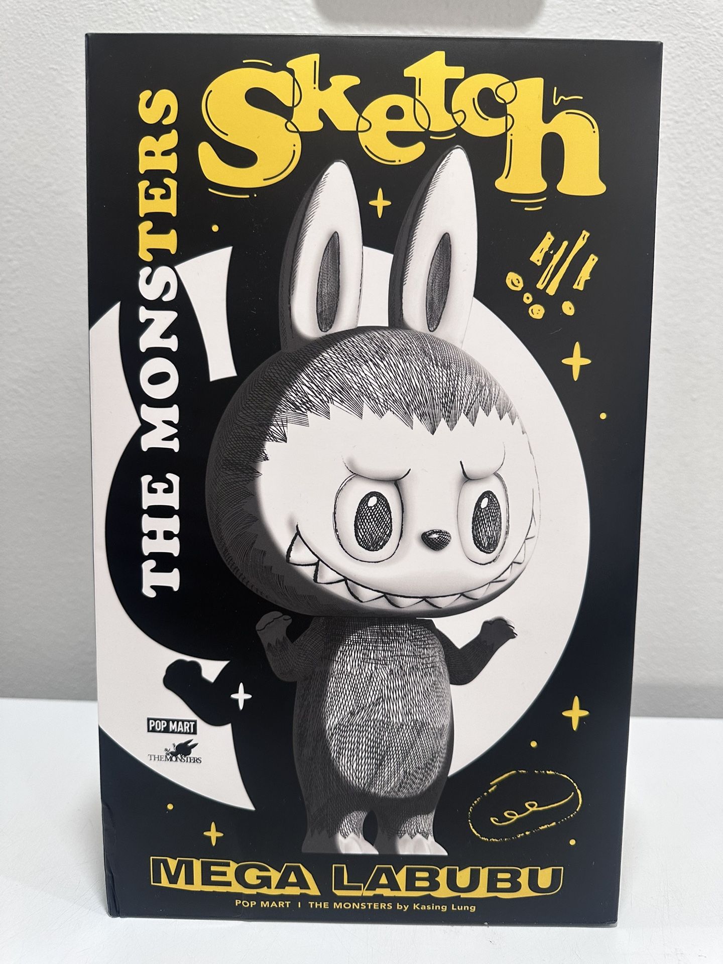 特撮 MEGA LABUBU 400% Sketch MEGA LABUBU 400% Sketch - POP MART (United States)