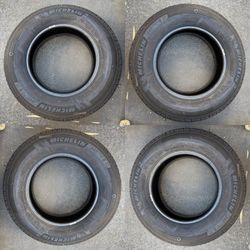 245/70R17 Michelin Primacy LTX Set of 4 10/32 tread Used Tires 245 70 17 13H