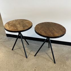 Pair Of End Tables 