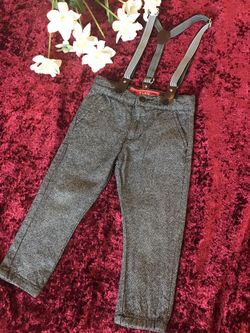 2-3t boys suspended pant like new