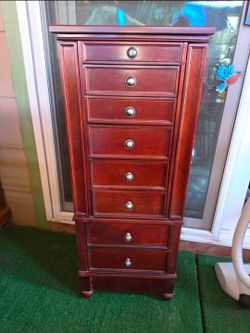 Standing Jewelry Armoire OBO