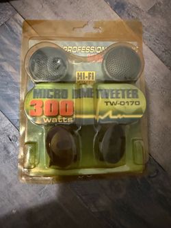 Micro Dome Tweeter for car stereo