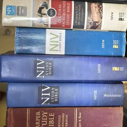 Study Bibles, See 4 Pics, $20 - $40 Each