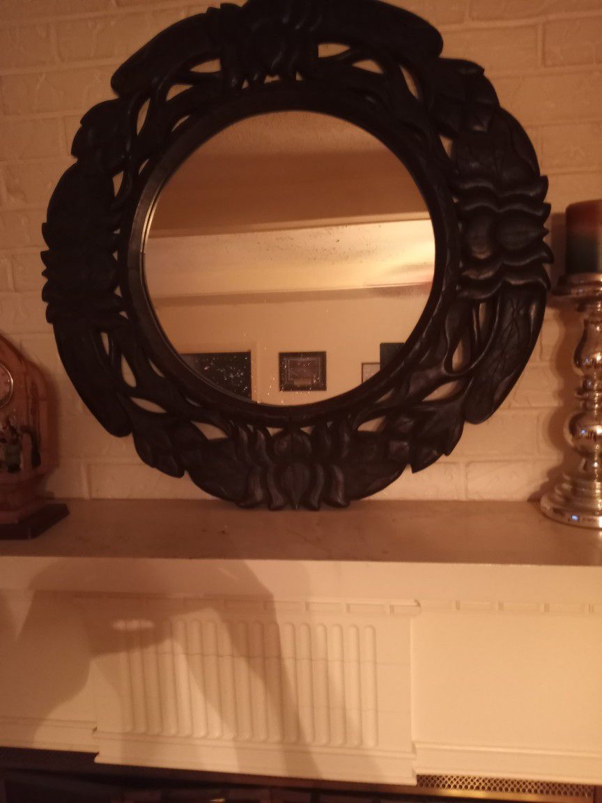 Large Oval Mirror 