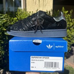 adidas Superstar Sp5der Black (Size 6)