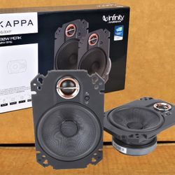 Infinity Kappa 463XF 1 Set 4"x6" 2-Way Coaxial Speaker System 180 Watts 🚨 Payment Options Available 🚨 No Credit Needed 🚨 