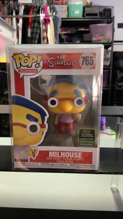 Funko pop! The Simpsons Millhouse #(contact info removed) spring convention EDCC exclusive vaulted