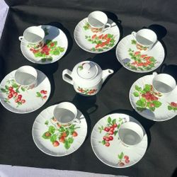 LOVELY Vintage Porcelian Snack TEA SET