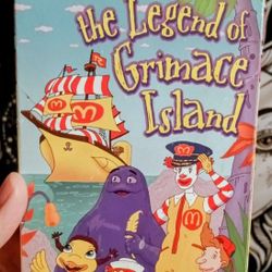 The Wacky Ventures Of Ronald McDonald The Legend Of Grimace Island VHS 