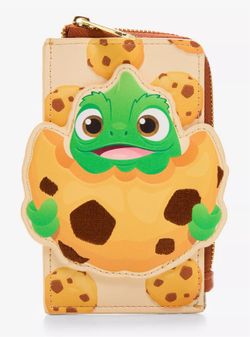 NWT Loungefly Disney Tangled Pascal Cookie Vertical Cardholder
