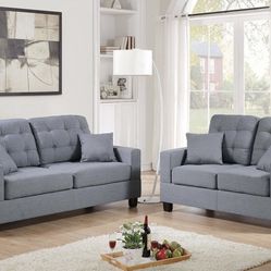 Sofa And Loveseat Set