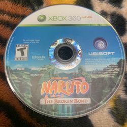 Naruto The Broken Bond Xbox 360 Game