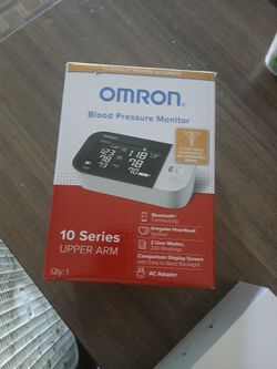 Omron blood pressure monitor