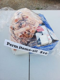 Hair perm items