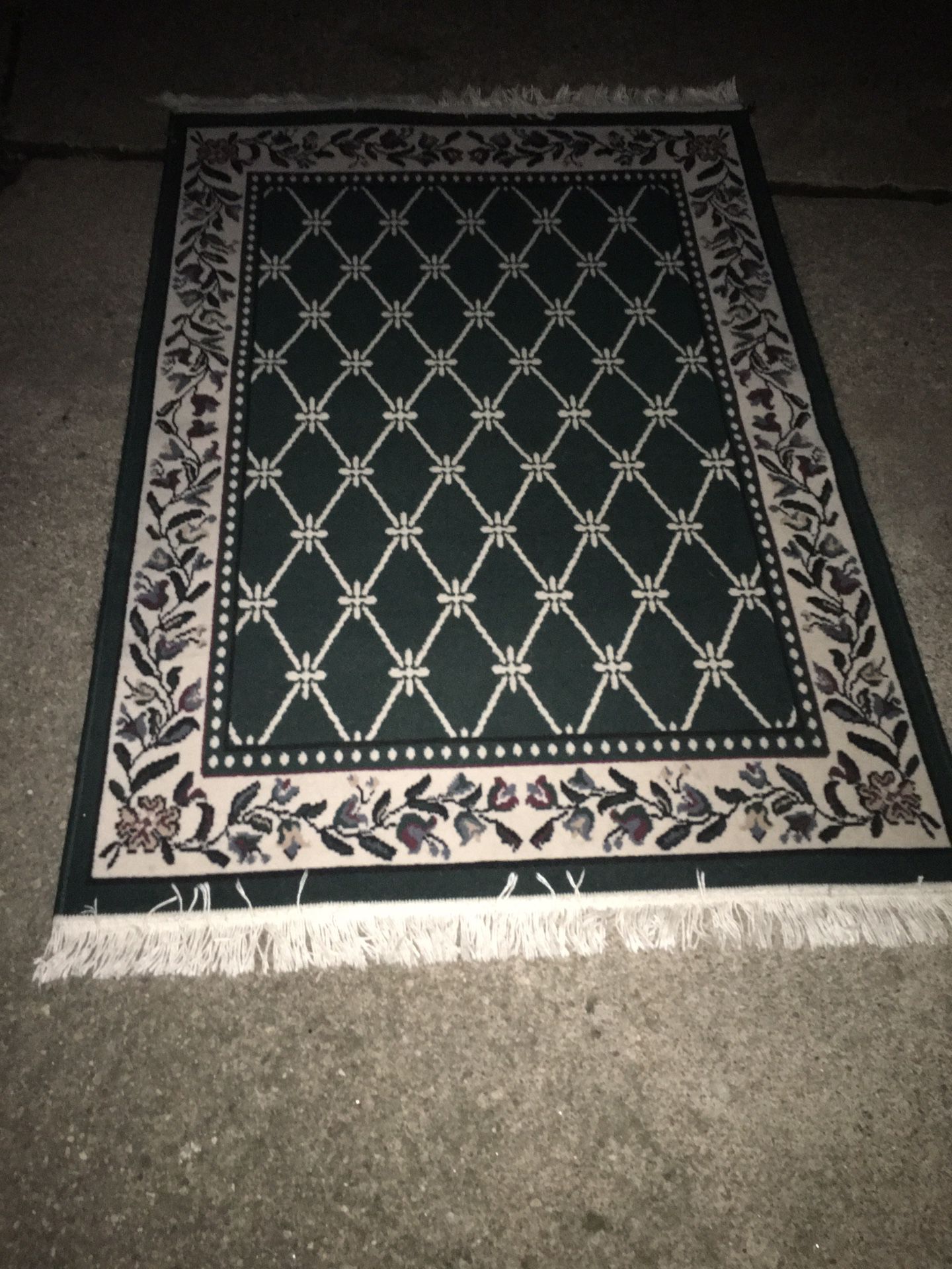 Nice area rug 4 x 5 only $25 firm