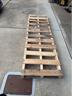 Free Wood pallet 79” x 24”
