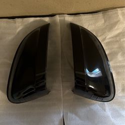 Audi B9 S4 Mirror Caps (Black Optics) 