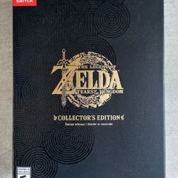 The Legend of Zelda Tears of the Kingdom CE Collectors Edition Deluxe Limited Edition.
