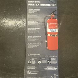 New Fire Extingiaher