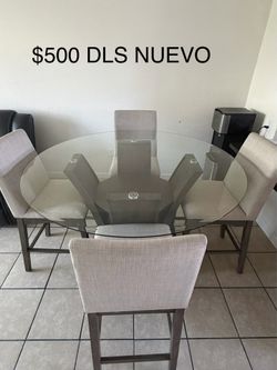 COMEDOR NUEVO 4 SILLAS