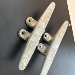 Vintage Aluminum Boat Tie Downs