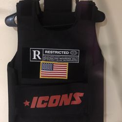 Black Icon Vest 
