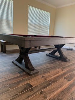 Pottery Barn Style Dining Pool Table