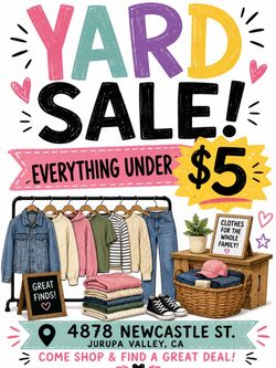 Yard sale