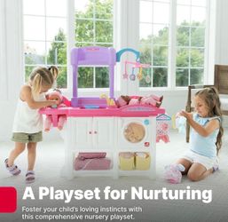 Step2 Love & Care Deluxe Baby Doll Nursery Playset – NEW Sealed – $40